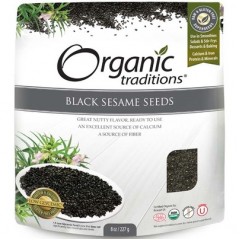 Organic Traditions - 天然有机黑芝麻 227g